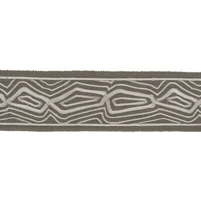 Kravet Design T30754.1011.0 Vertical Vibe Trim Fabric in Grey , Purple , Fig