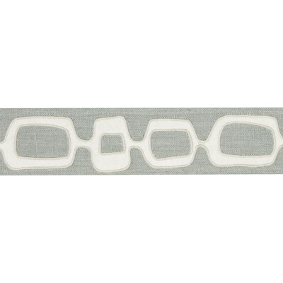 Kravet Design T30755.11.0 Organic Links Trim Fabric in Light Grey ,  , Grey