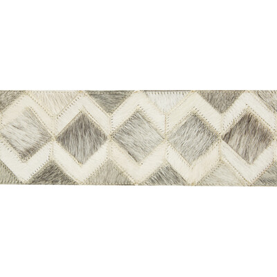 Kravet Design T30760.1106.0 Diamond Hide Trim Fabric in Ivory , Neutral , Heather