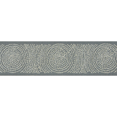Kravet Design T30762.1145.0 Spin Trim Fabric in Slate , Metallic , Slate Shimmer