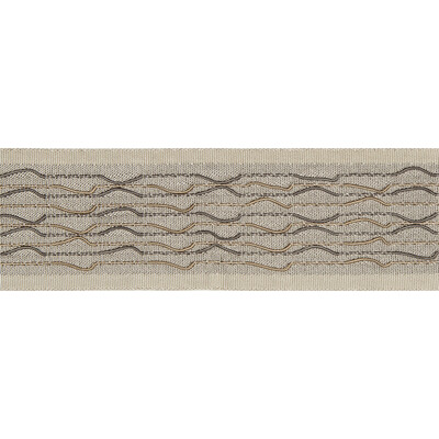 Kravet Design T30767.1106.0 Fine Lines Trim Fabric in Grey , Taupe , Warm Grey