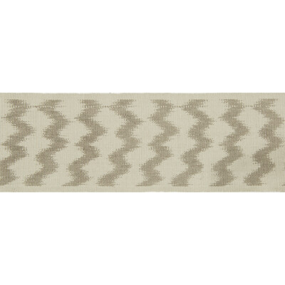 Kravet Design T30771.106.0 Watermark Tape Trim Fabric in Beige , Taupe , Mushroom