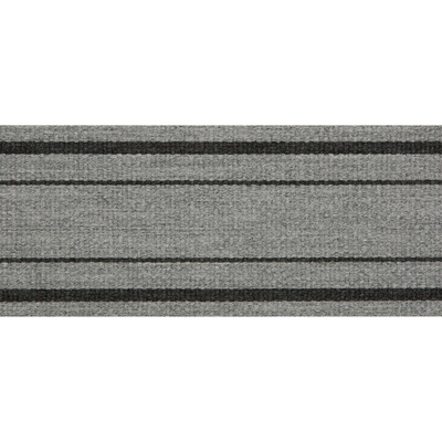 Kravet Design T30792.118.0 Regatta Band Trim Fabric in Grey , Black , Moon