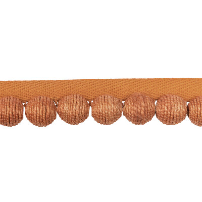Kravet Couture T30805.24.0 Juteball Cord Trim Fabric in Clay/Rust/Orange