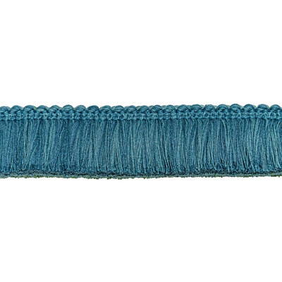 Kravet Couture T30825.13.0 Sojourn Fringe Trim Fabric in Peacock/Blue/Turquoise/Green