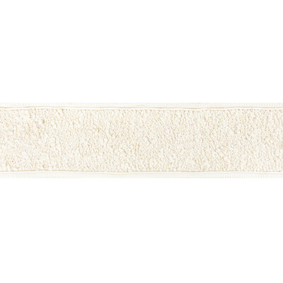 Kravet Couture T30830.1.0 Boucle Tape Trim in Ivory/White