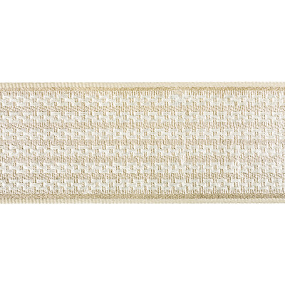 Kravet Couture T30833.16.0 Chainlink Tape Trim in Champagne/Beige/Taupe
