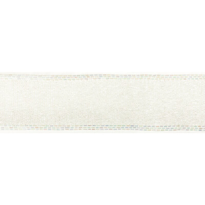 Kravet Couture T30836.1.0 Luxe Bead Tape Trim in Blanc/White