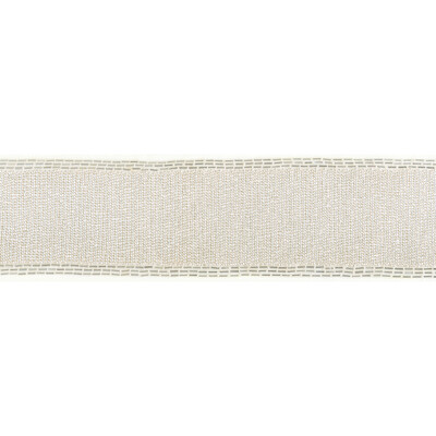 Kravet Couture T30836.11.0 Luxe Bead Tape Trim in Silver/Grey