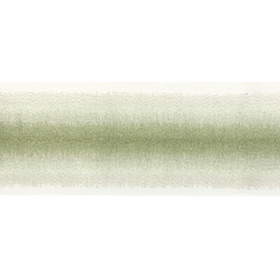 Kravet Couture T30838.123.0 Ombre Wide Tape Trim Fabric in Leaf/Light Green/Green