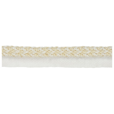 Kravet Design TA5323.1.0 Vine Cord Trim Fabric in White , White , Sea Salt