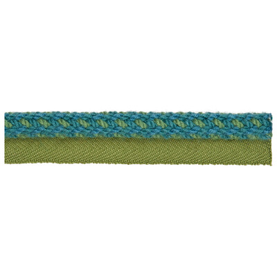 Kravet Design TA5323.335.0 Vine Cord Trim Fabric in Blue , Green , Turquoise