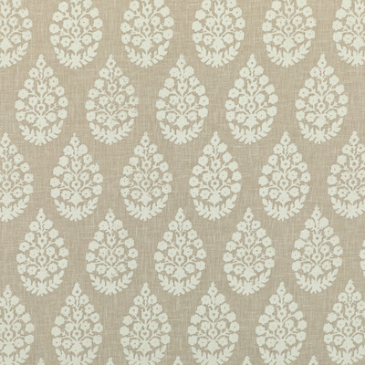 Kravet Basics TAJPAISLEY.16.0 Kravet Basics Multipurpose Fabric in White/Beige/Ivory