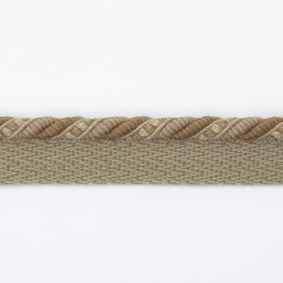 Lee Jofa TL10018.16.0 Perandor Small Cord (flange) Trim Fabric in Cream/beige