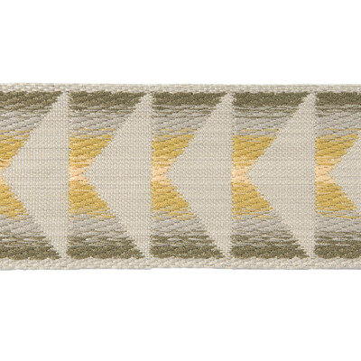Lee Jofa Modern TL10127.4.0 Lee Jofa Modern Trim Fabric in Beige/Grey/Yellow