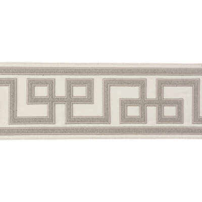 Lee Jofa TL10138.11.0 Montalembert Trim Fabric in Grey/White