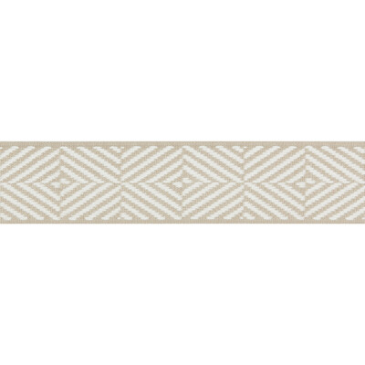 Lee Jofa TL10170.116.0 Beaumont Tape Trim Fabric in Beige/Wheat/Neutral