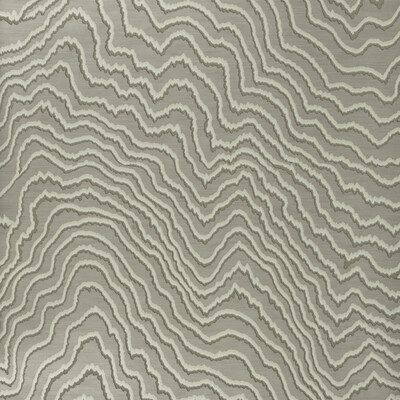 Clarke And Clarke W0082/08.CAC.0 Fiji Wallcovering Fabric in Taupe