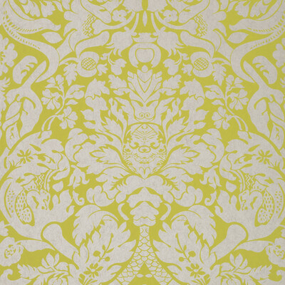 Clarke And Clarke W0088/01.CAC.0 Valentina Wallcovering Fabric in Citron
