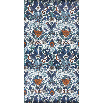 Clarke And Clarke W0098/01.CAC.0 Amazon Wallcovering Fabric in Blue