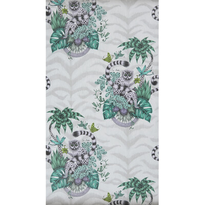 Clarke And Clarke W0103/01.CAC.0 Lemur Wallcovering Fabric in Jungle