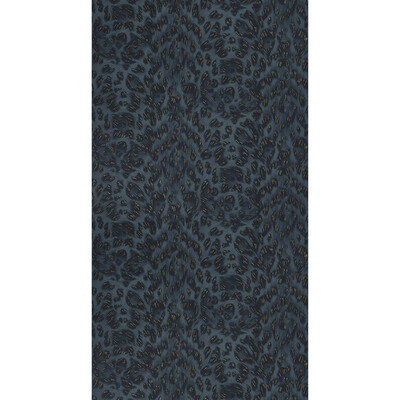 Clarke And Clarke W0115/07.CAC.0 Felis Wallcovering in Navy/Blue