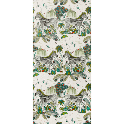 Clarke And Clarke W0117/02.CAC.0 Lost World Wallcovering in Green
