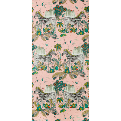 Clarke And Clarke W0117/04.CAC.0 Lost World Wallcovering in Pink