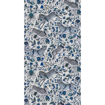 Clarke And Clarke W0119/01.CAC.0 Protea Wallcovering in Blue