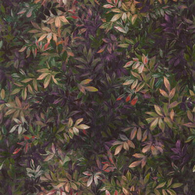 Clarke And Clarke W0140/01.cac.0 Congo Wallcovering in Amethyst/emerald Wp/Purple/Green