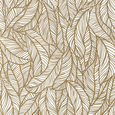 Clarke And Clarke W0144/01.cac.0 Selva Wallcovering in Bronze/ivory Wp/Bronze/Ivory