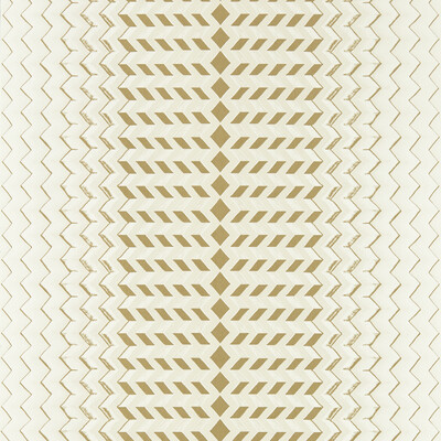 Clarke And Clarke W0150/04.cac.0 Fragment Wallcovering in Natural/gold Wp/Gold/Ivory