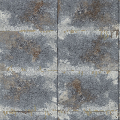 Clarke And Clarke W0151/04.cac.0 Igneous Wallcovering in Slate Wp/Slate/Grey/Rust