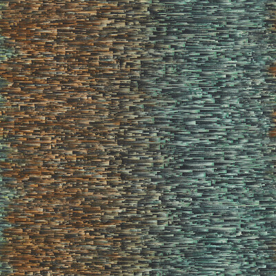 Clarke And Clarke W0153/03.cac.0 Ombre Wallcovering in Teal/spice Wp/Teal/Rust