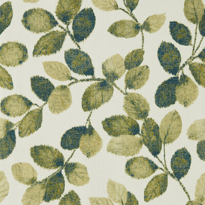 Clarke And Clarke W0159/03.CAC.0 Northia Wallcovering in Olive Peacock Wp/Green/Beige