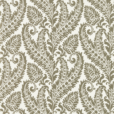 Clarke And Clarke W0161/02.CAC.0 Regale Wallcovering in Gilver Ivory Wp/Neutral/Gold