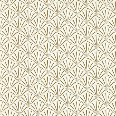 Clarke And Clarke W0164/02.CAC.0 Chrysler Wallcovering in Pearl Wp/White