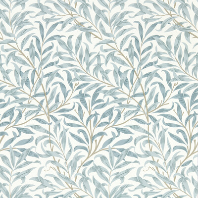 Clarke And Clarke W0172/04.CAC.0 Willow Boughs Wallcovering in Mineral Wp/Grey/White/Beige