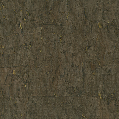 Kravet Design W3318.84.0 Kravet Design Wallcovering Fabric in Chocolate , Gold , W3318-84