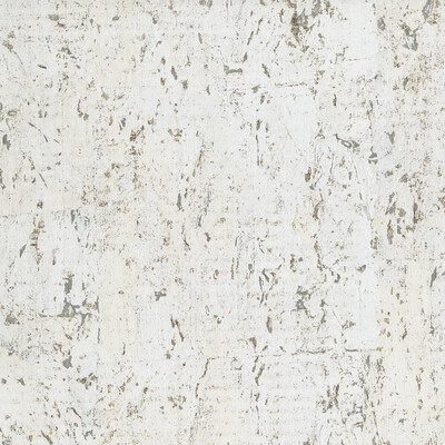 Kravet Design W3319.1.0 Kravet Design Wallcovering Fabric in White , Silver , W3319-1