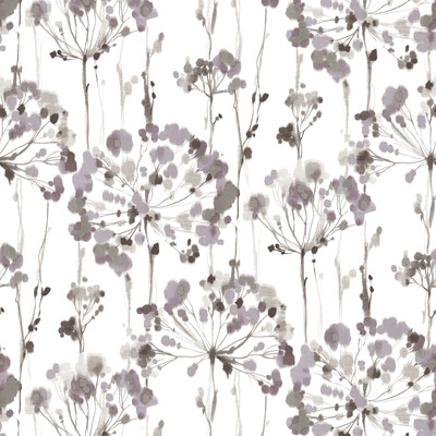Kravet Design W3353.10.0  Wallcovering in Purple/Grey/Ivory