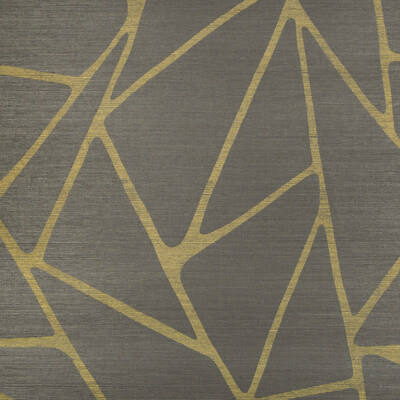 Kravet Couture W3400.411.0 To The Point Wallcovering Fabric in Gold , Light Grey , Coal