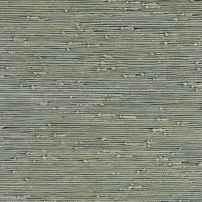 Kravet Design W3421.30.0 Kravet Design Wallcovering Fabric in Green , Silver , W3421-30