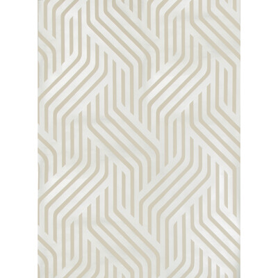 Kravet Couture W3477.11.0 Proxmire Wallcovering Fabric in Metallic , Silver , Platinum