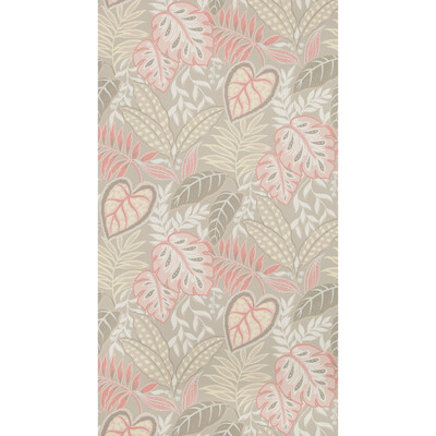 Kravet Design W3497.711.0 Jasmine Wallcovering Fabric in Pink , White , Petal