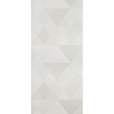 Kravet Design W3498.116.0 Mod Peaks Wallcovering Fabric in Beige , White , Sterling