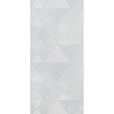 Kravet Design W3498.13.0 Mod Peaks Wallcovering Fabric in Light Green , White , Cloud
