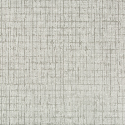 Kravet Design W3501.106.0 Palmweave Wallcovering Fabric in Grey , White , Graphite