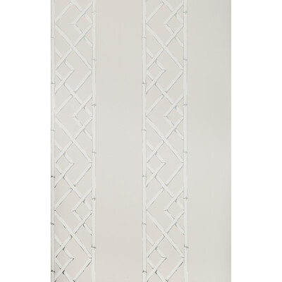 Kravet Design W3502.11.0 Latticework Wallcovering Fabric in Light Grey , White , Sterling