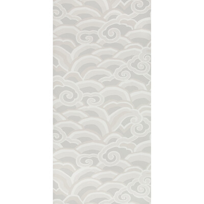 Kravet Design W3506.116.0 Decowave Wallcovering Fabric in Grey , Beige , Platinum